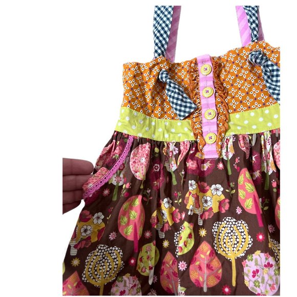 Matilda Jane knot dress, size 2, Fall Spinning With Joy Knot Dress Make Believe - Picture 3 of 6